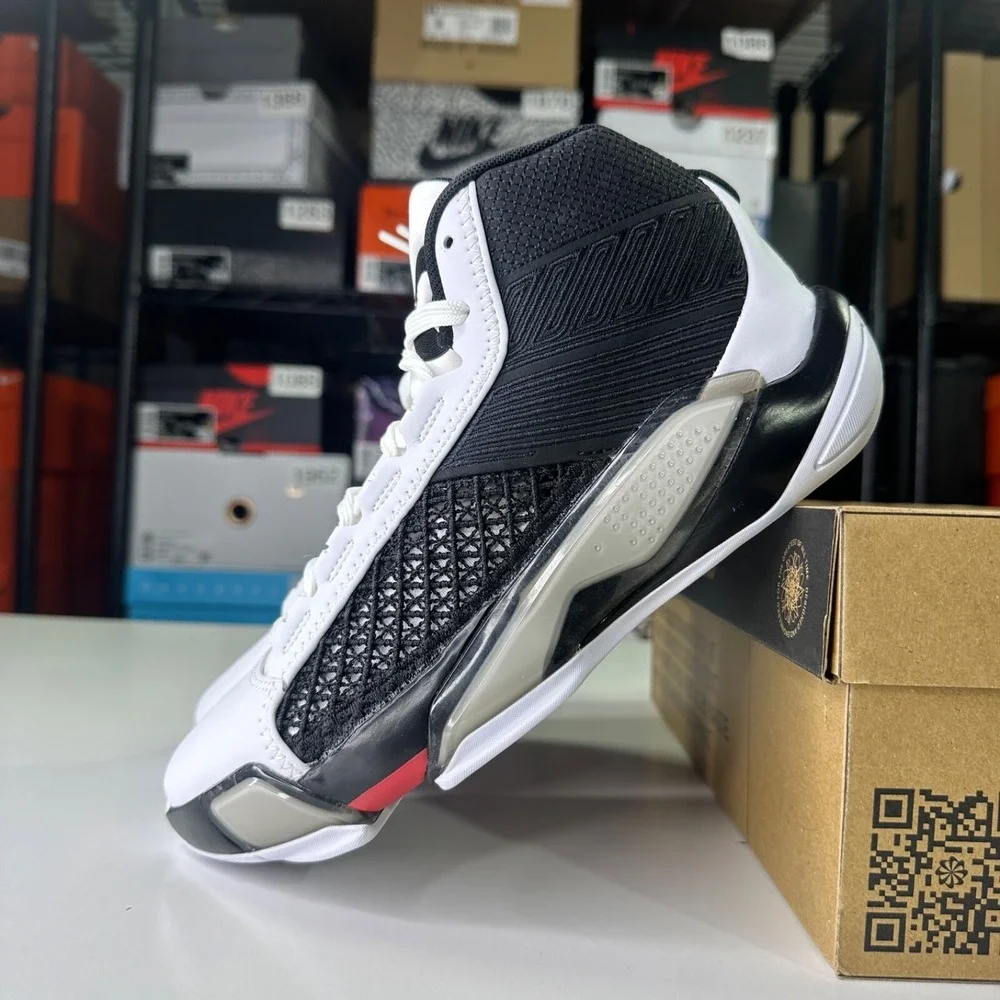 Nike Air Jordan 38 XXXVIII GS Size 7Y Black Basketball Shoes DZ3499-106 NEW